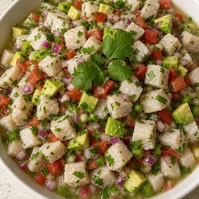 15-Minute Tilapia Ceviche Tilapia Ceviche Recipe