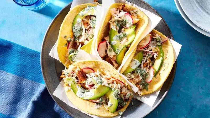 Tilapia Fish Tacos Food photo of Tilapia Fish Tacos