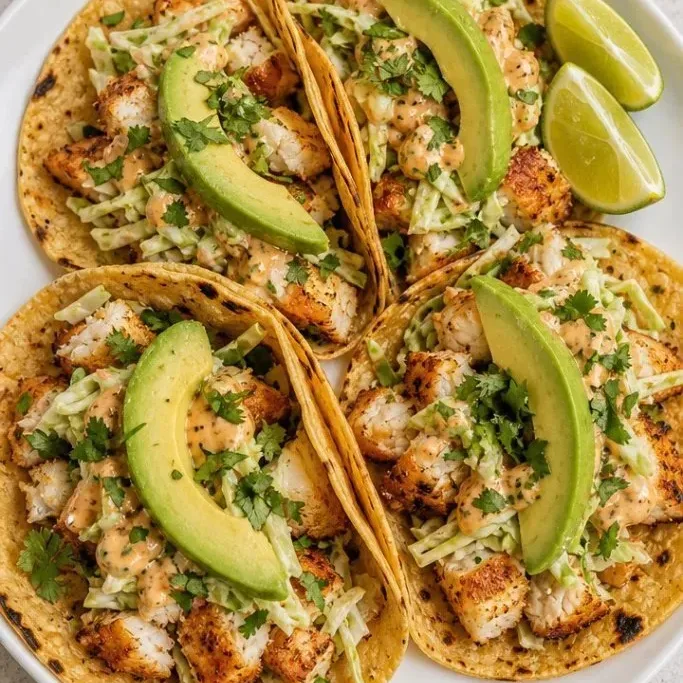 Quick Blackened Tilapia Fish Tacos tilapia fish tacos_featured_ryw