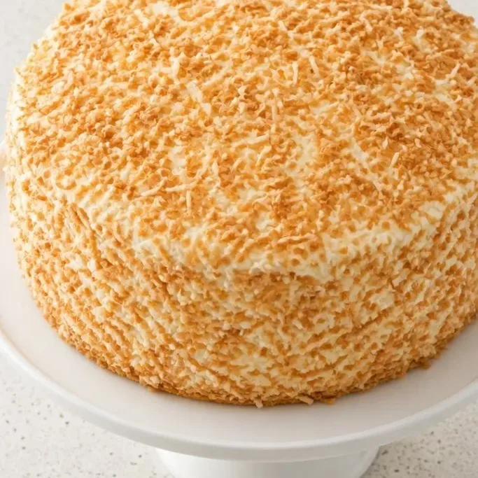Toasted Coconut Cake