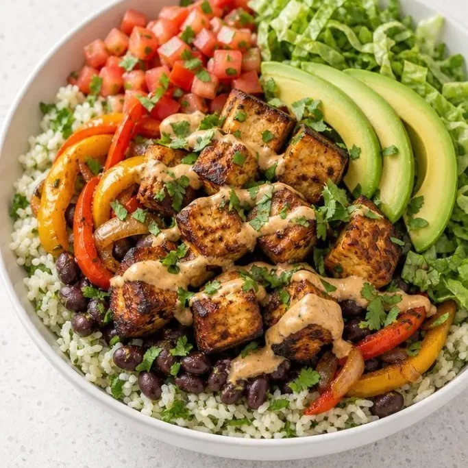 Tofu Burrito Bowl