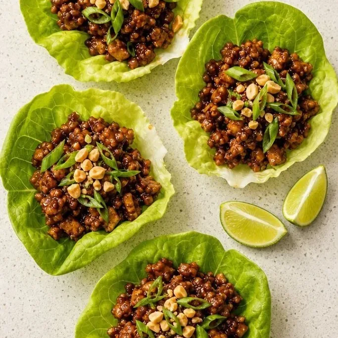 Tofu Lettuce Wraps