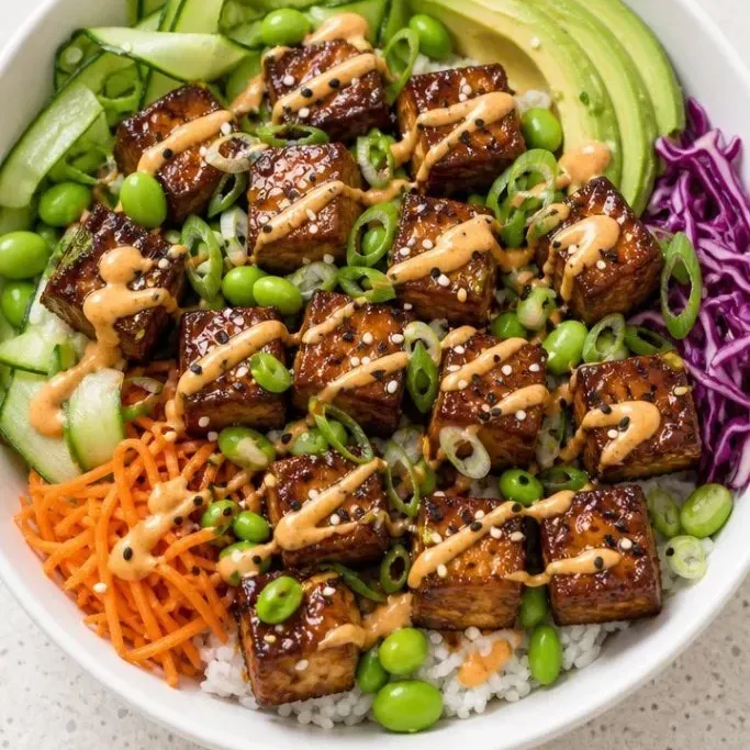 Tofu Poke Bowl