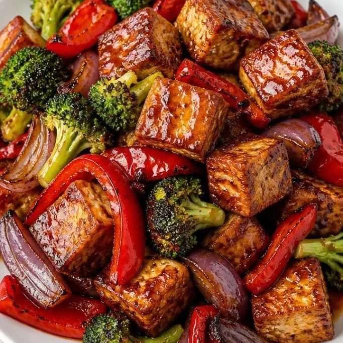 Tofu Sheet Pan Dinner