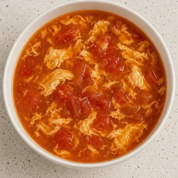 15-Minute Tomato Egg Drop Soup Tomato Egg Drop Soup