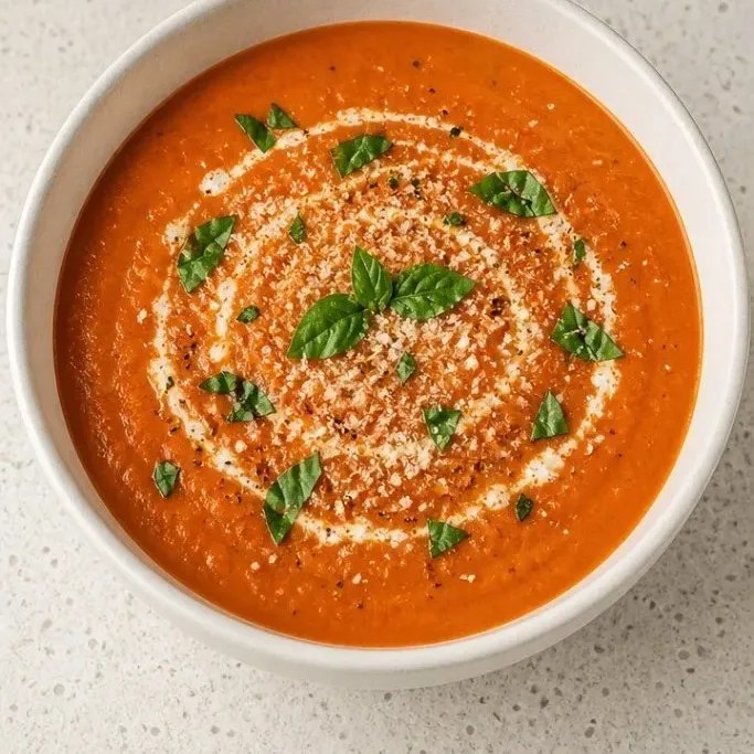 30-Minute Creamy Tomato Parmesan Soup Tomato Parmesan Soup
