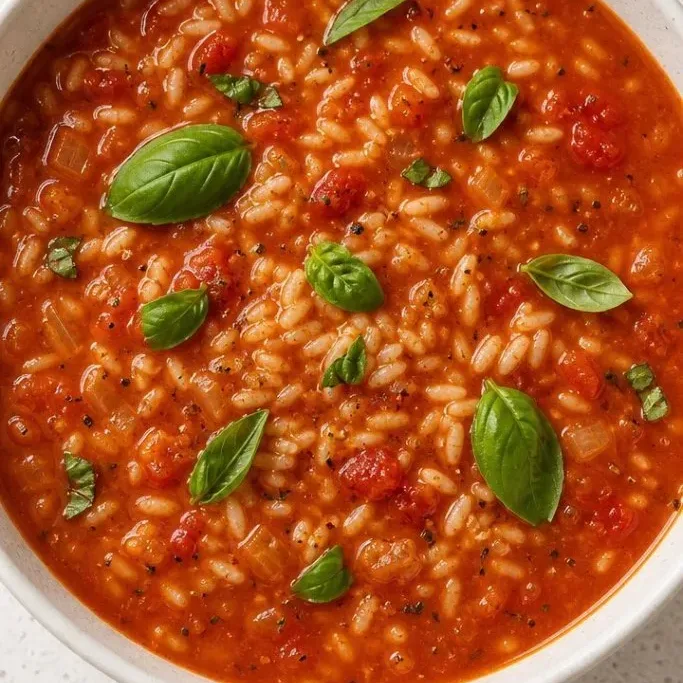 Tomato Rice Soup