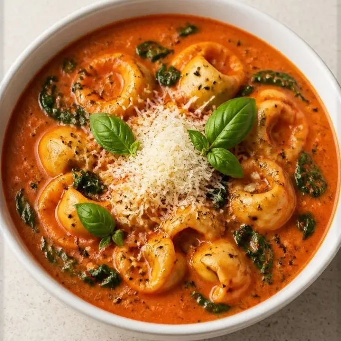 Tomato Tortellini Soup