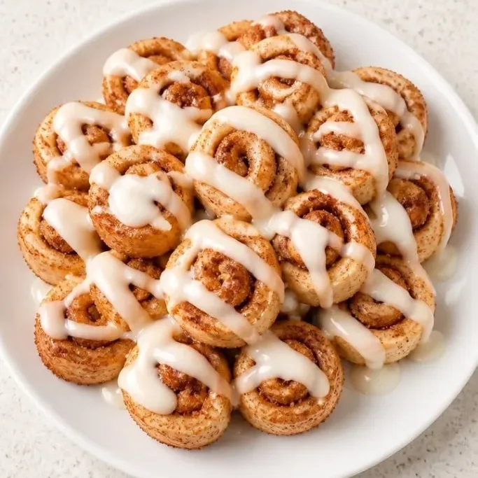 Tortilla Cinnamon Roll Bites