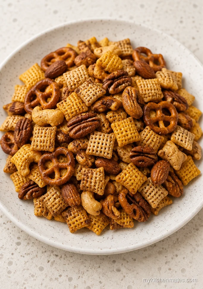 Traditional Oven-Baked Chex Mix