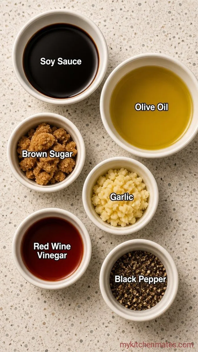 5-Ingredient Tri Tip Marinade Ingredients