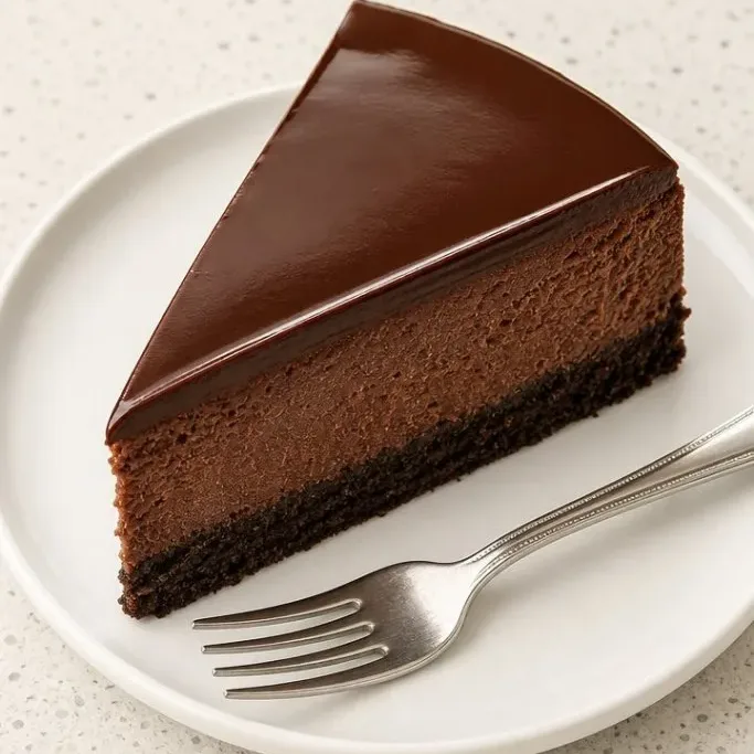 Baked Triple Chocolate Cheesecake Triple Chocolate Cheesecake
