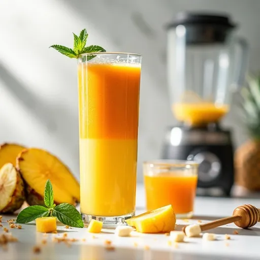 Tropical Paradise Mango-Pineapple Blast