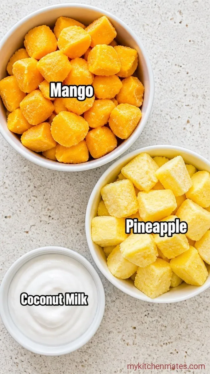 3-Ingredient Tropical Smoothie Ingredients