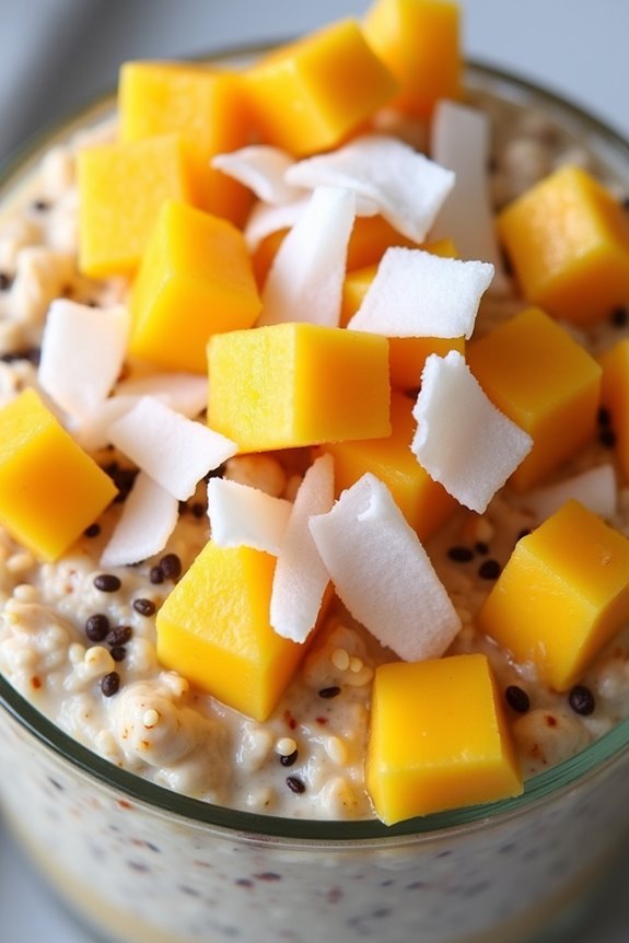 tropical coconut mango bliss