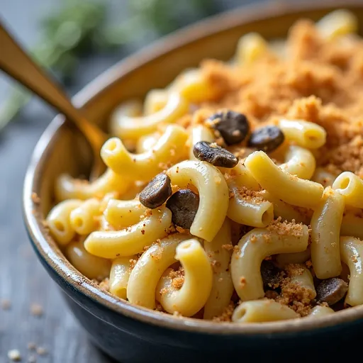 Truffle and Wild Mushroom Mac and Cheese