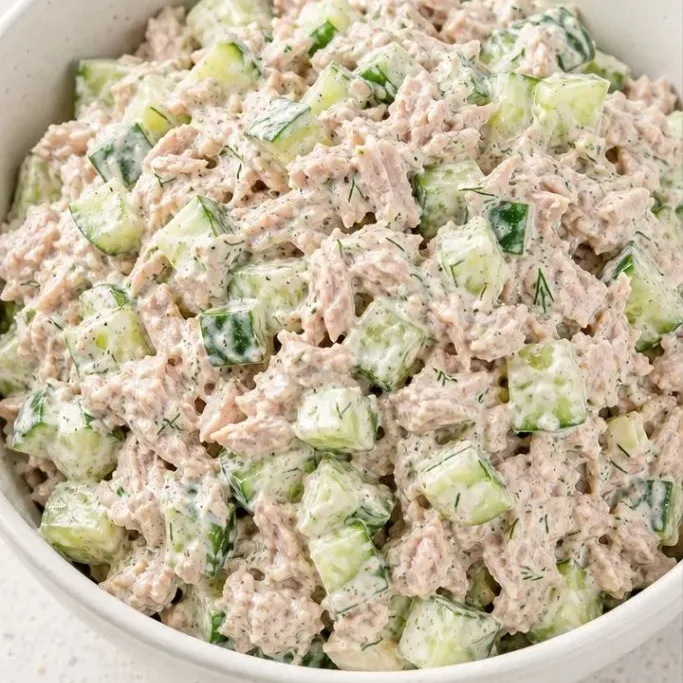 Tuna Cucumber Salad
