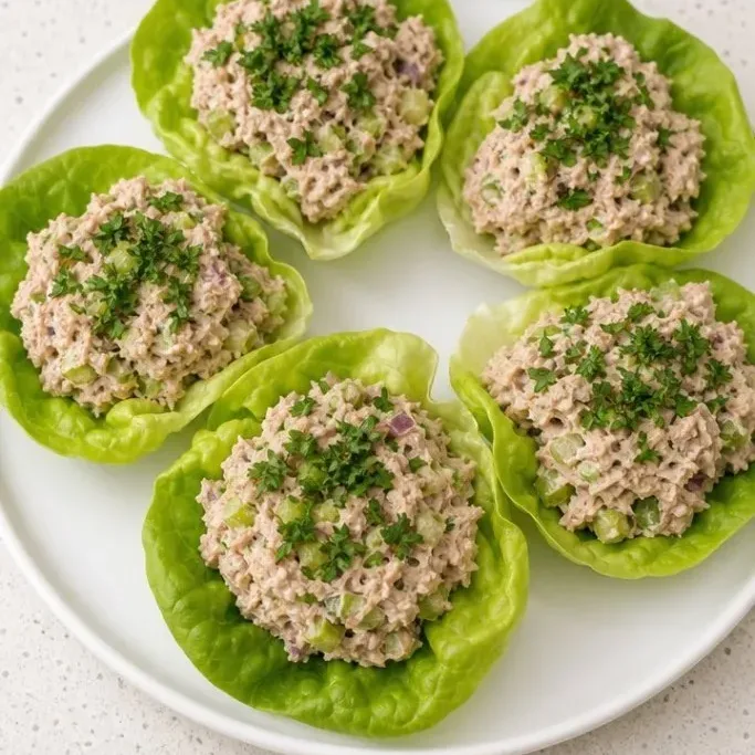 Tuna Lettuce Wraps