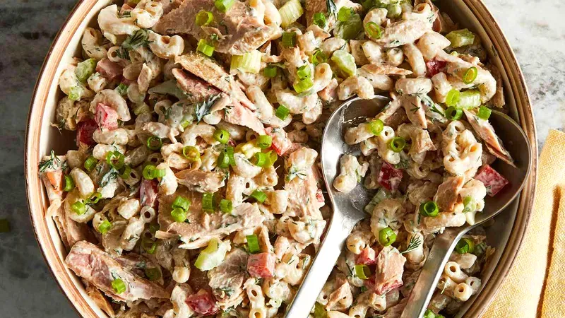 Tuna Macaroni Salad Food photo of Tuna Macaroni Salad