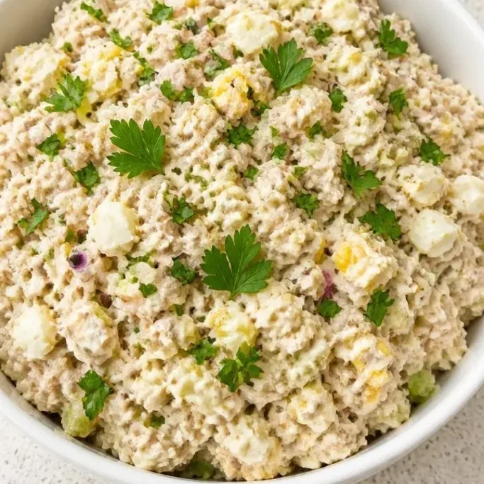 tuna salad with egg