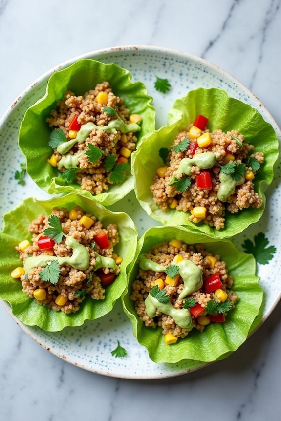 tuna lettuce cups recipe