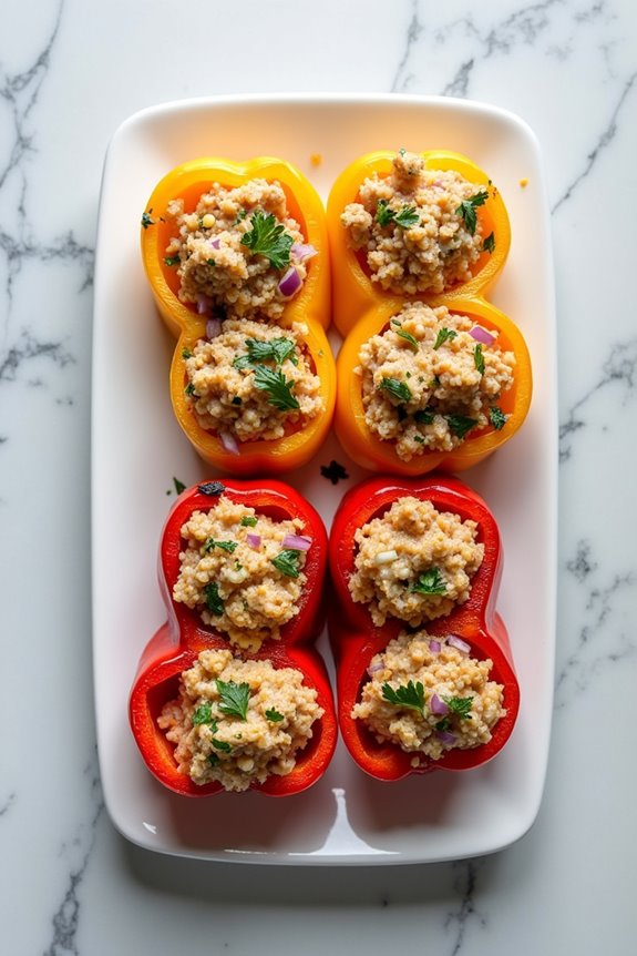 tuna stuffed pepper recipe