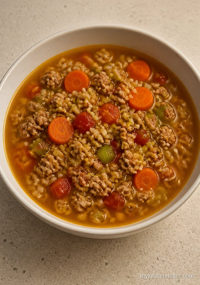 Turkey and Brown Rice Soup