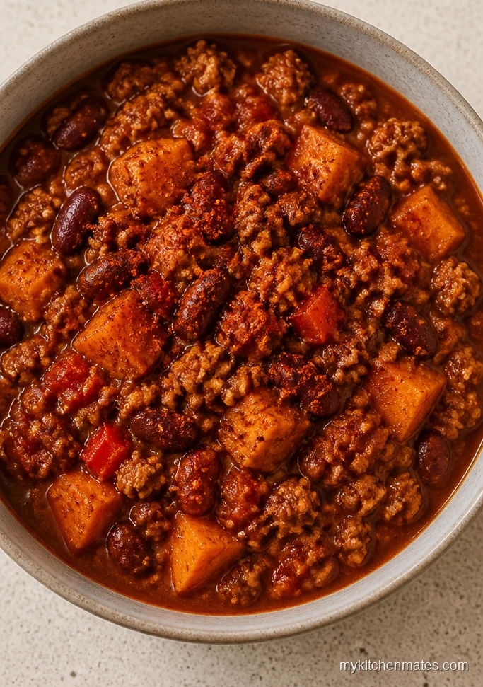 Turkey and Sweet Potato Chili