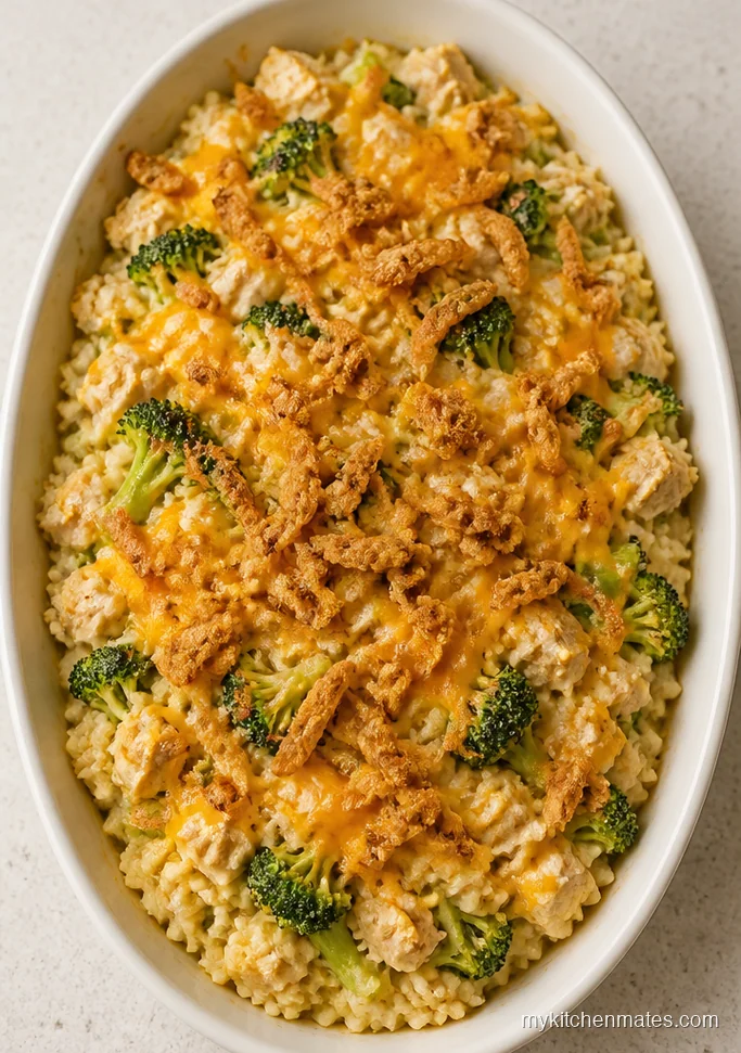 Turkey Broccoli Rice Casserole