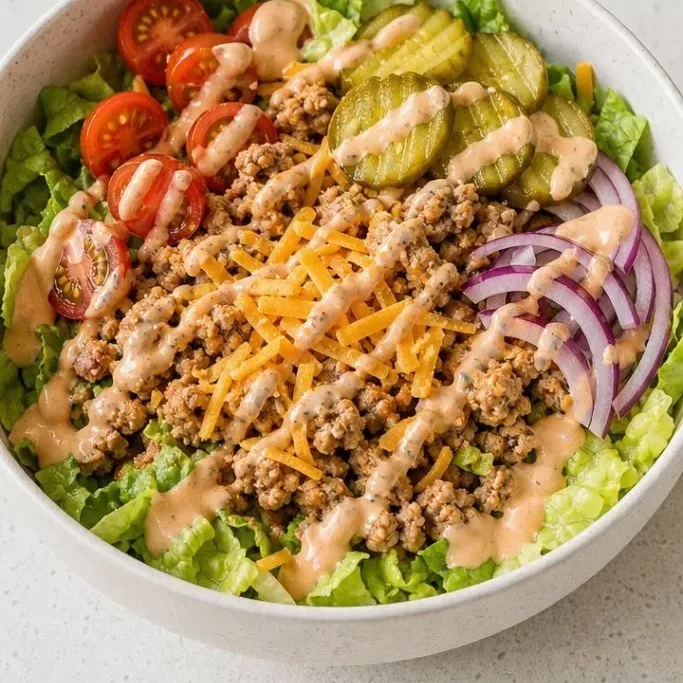 20-Minute Turkey Burger Bowl Turkey Burger Bowl