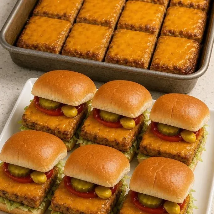 Juicy Sheet Pan Turkey Burger Sliders Turkey Burger Sliders