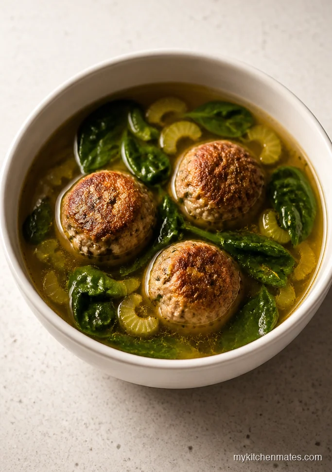 10 Low Carb High Protein Crockpot Recipes for Easy Meals Turkey Meatball and Spinach Soup