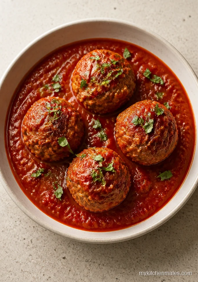 Turkey Meatballs in Marinara