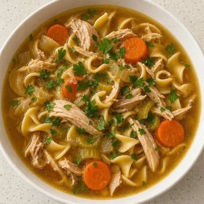45-Minute Leftover Turkey Noodle Soup Turkey Noodle Soup