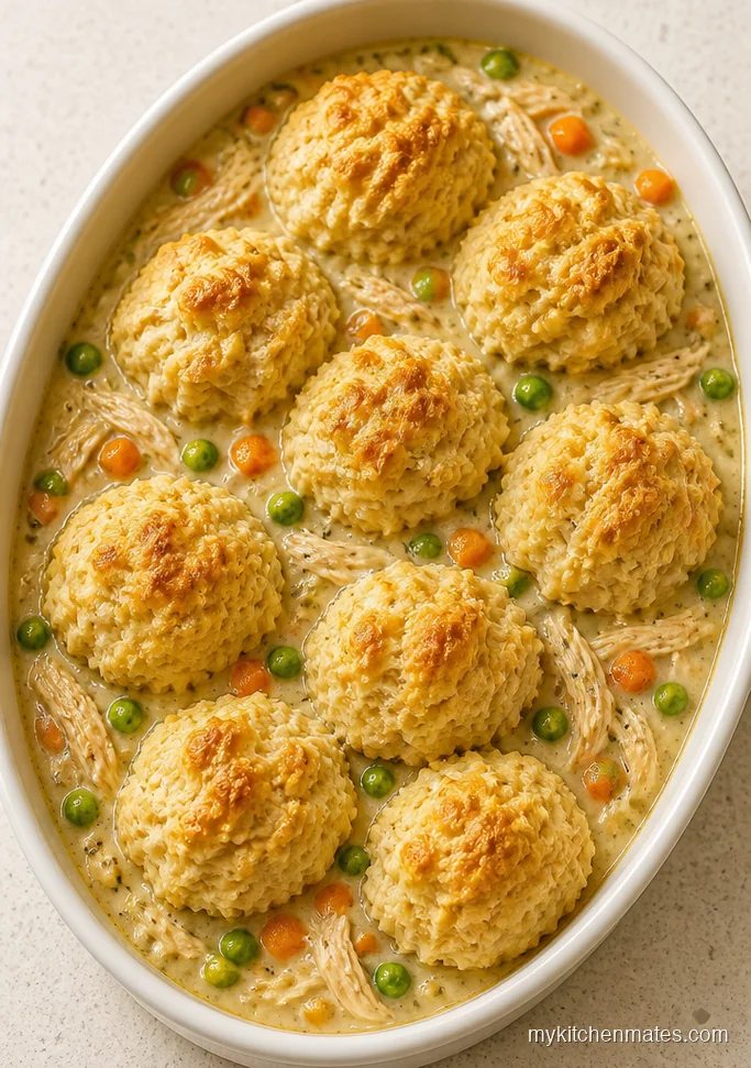 Turkey Pot Pie with Drop Dumplings