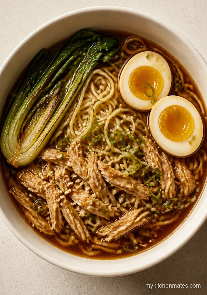 Turkey Ramen with Soft Egg