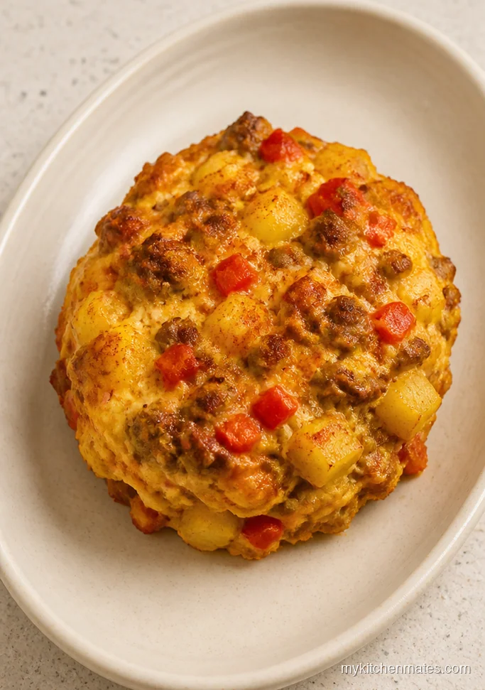 Turkey Sausage Breakfast Casserole