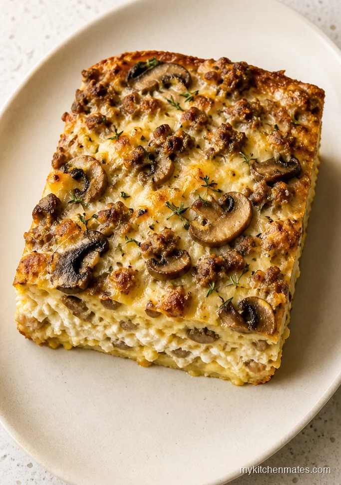 13 Healthy Breakfast Casserole Recipes for Busy Mornings Turkey Sausage Mushroom Egg Casserole