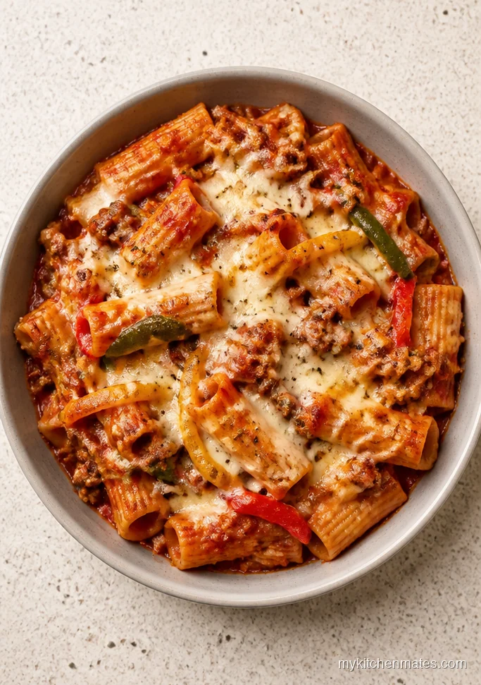 13 Fall Casserole Recipes That Make Dinner Feel Like Sunday Turkey Sausage Pepper Pasta Bake