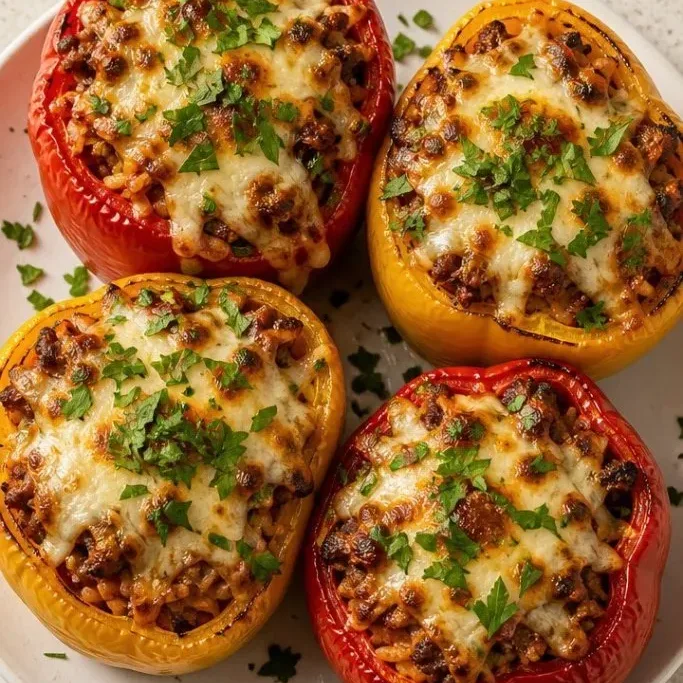 Turkey Stuffed Peppers