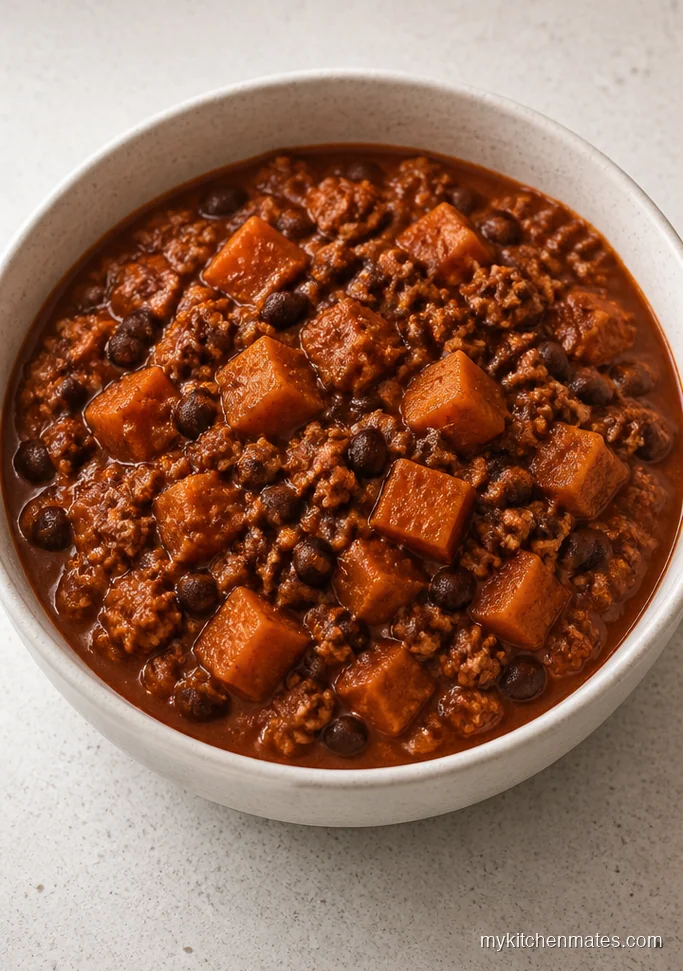 Turkey Sweet Potato Chili