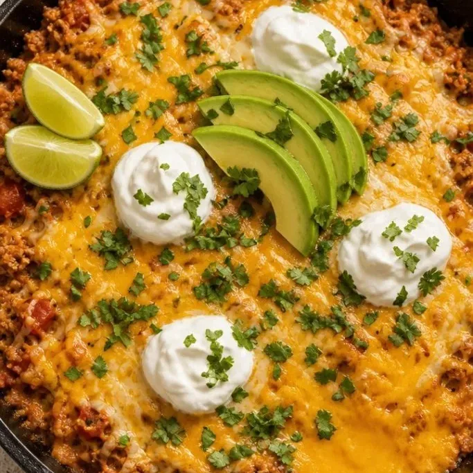 Turkey Taco Skillet