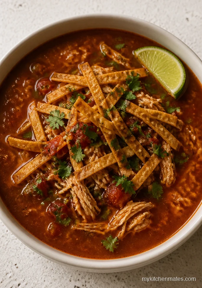 11 Crockpot Turkey Soup Recipes That Make the Most of Leftover Turkey Turkey Tortilla Soup with Chipotle