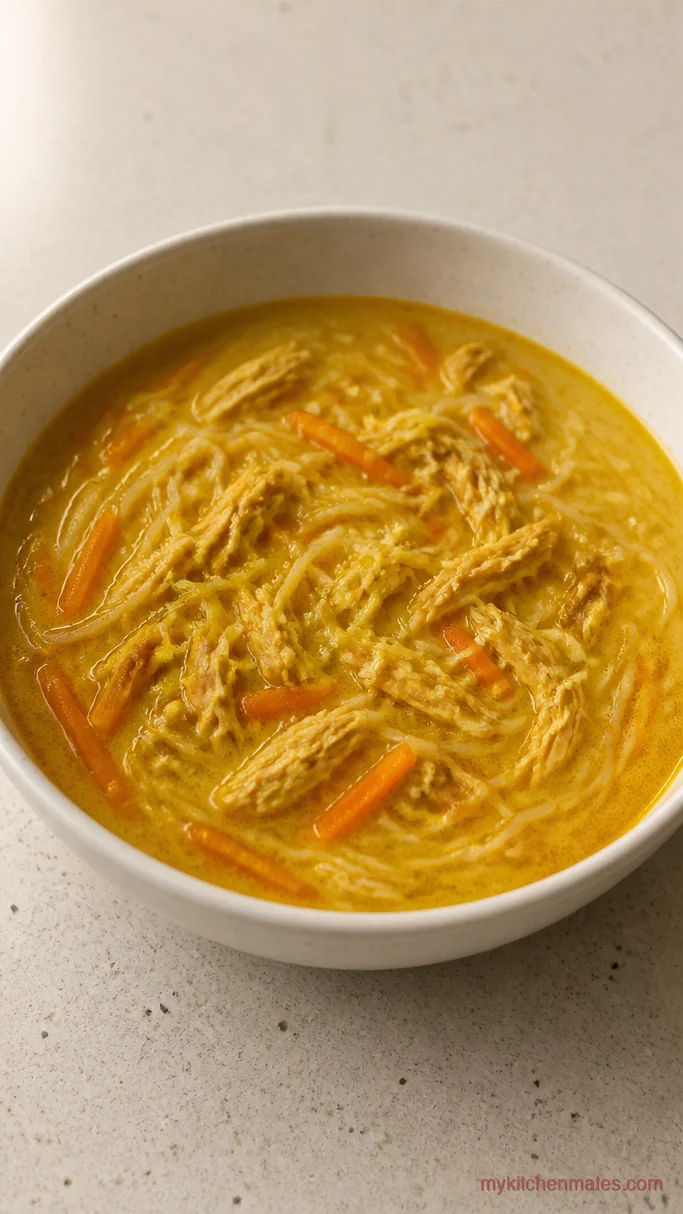 15 Crockpot Chicken Noodle Soup Recipes for Deep, Cozy Flavor Turmeric Ginger Chicken Noodle Soup