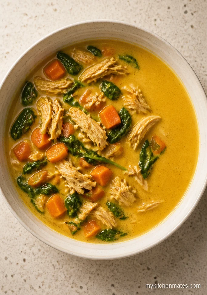 Turmeric Ginger Chicken Soup