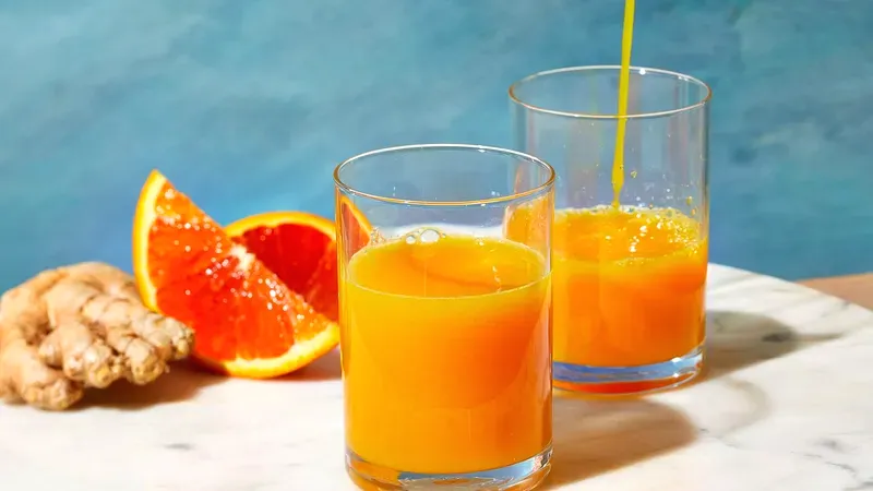 Turmeric & Ginger Shots Food photo of Turmeric & Ginger Shots