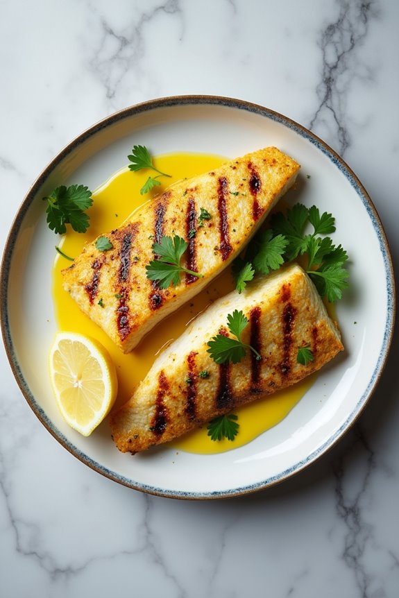 turmeric coconut milk sea bass