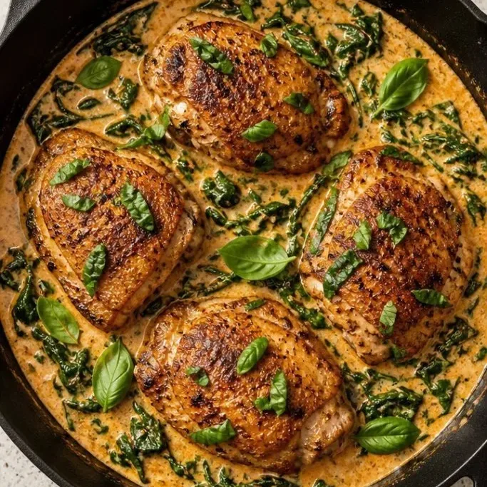 Tuscan Chicken Skillet