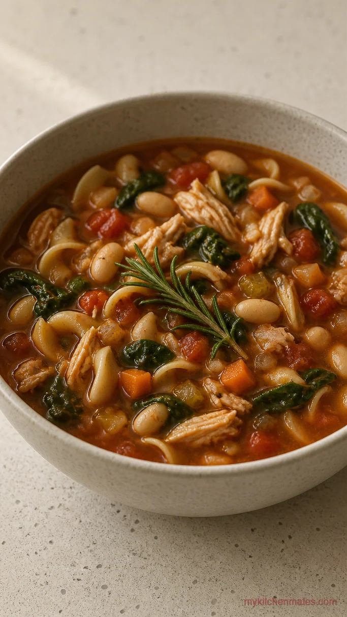 15 Crockpot Chicken Noodle Soup Recipes for Deep, Cozy Flavor Tuscan White Bean Chicken Noodle Soup