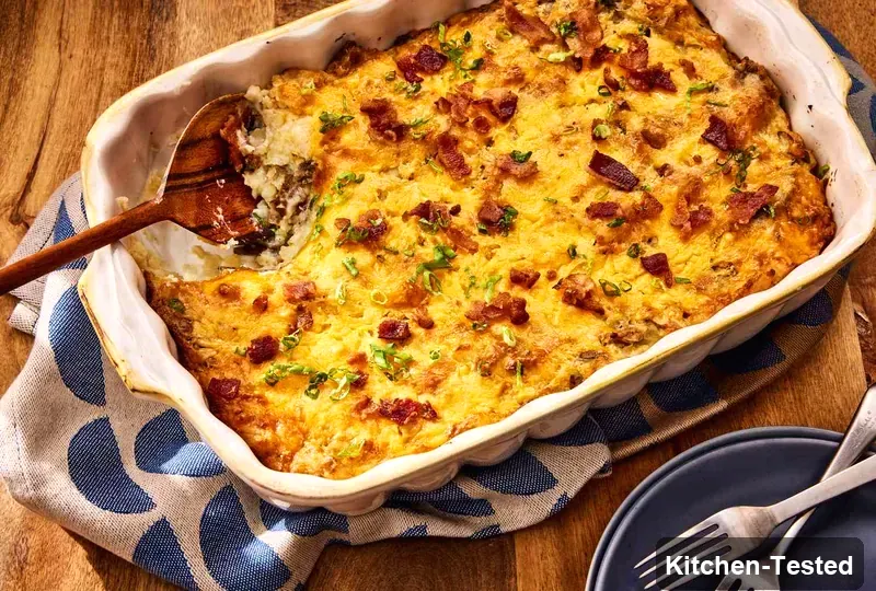 Twice-Baked Potatoes Casserole twice baked potatoes casserole